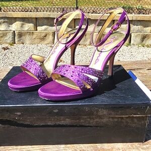 Nina Summer Purple Size 8.5 Heels